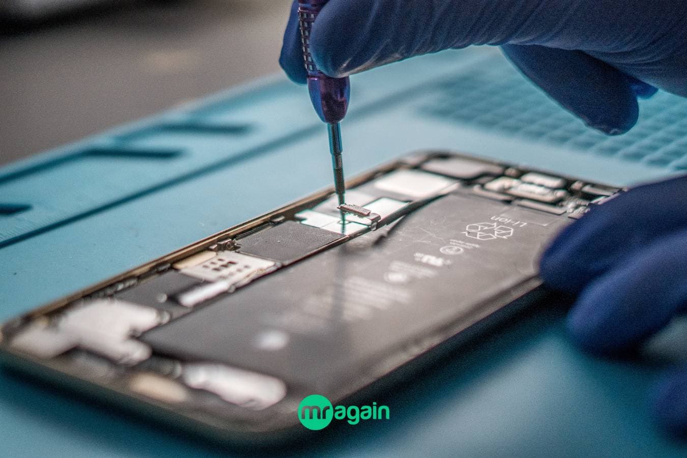 Telefoon gaat niet meer aan