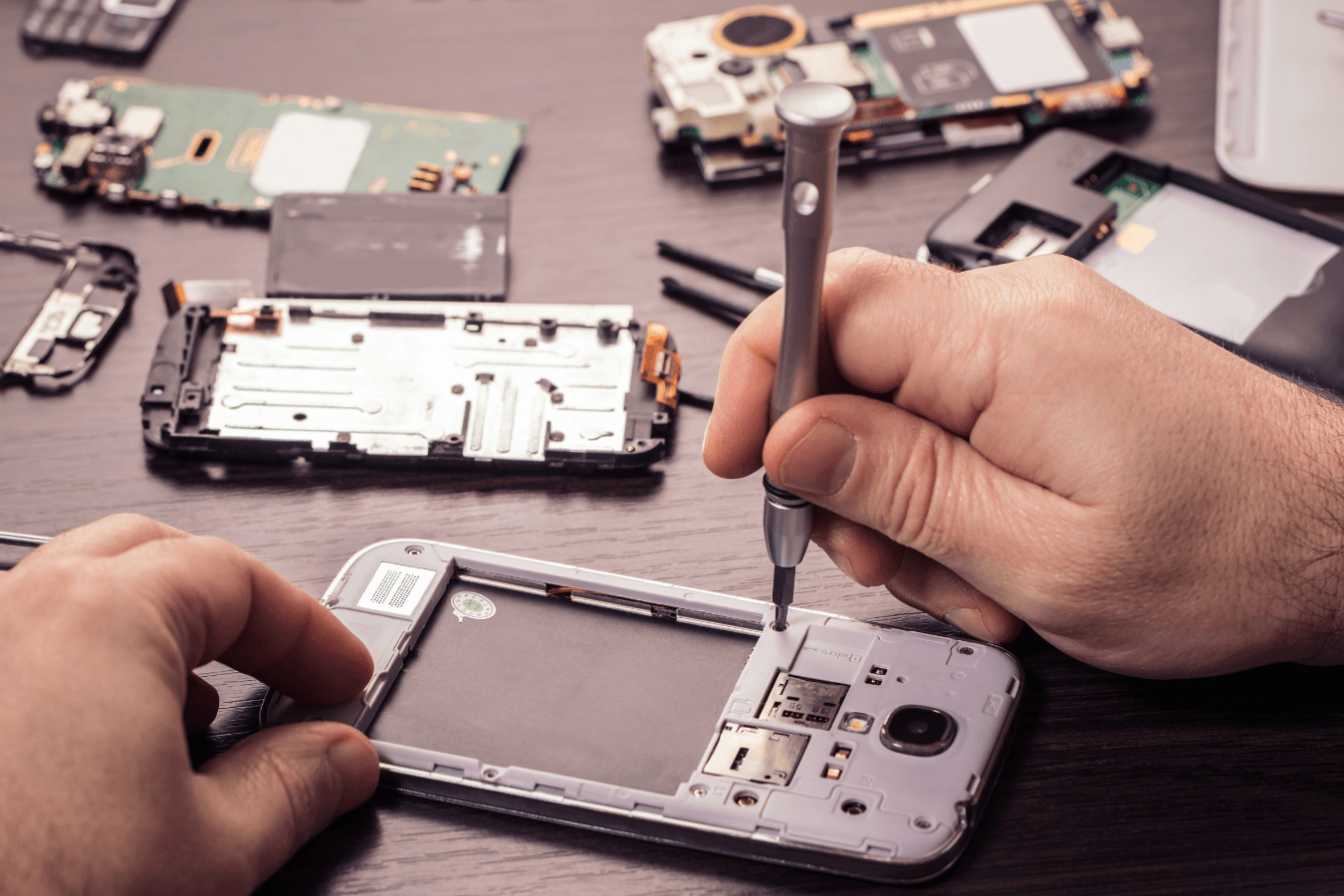 Telefoon, tablet en laptop reparatie