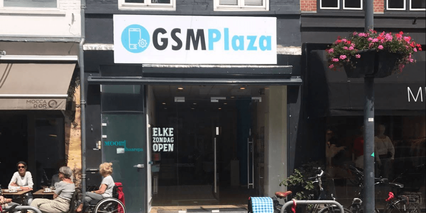 GSM reparatie plaza banner